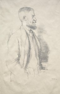 George Bernard Shaw, 1897 de William Rothenstein