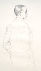 Max Beerbohm, 1898 de William Rothenstein
