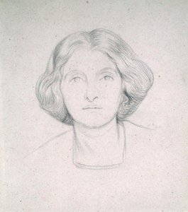 Retrato de la Sra. Max Beerbohm de William Rothenstein