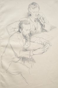 Ricketts y Shannon de William Rothenstein