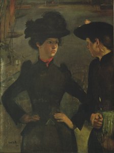 Las chicas Coster de William Rothenstein