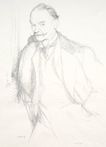 Thomas Hardy, 1897 de William Rothenstein
