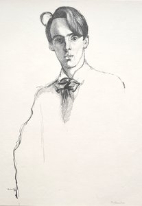 William Butler Yeats, 1898 de William Rothenstein