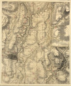 Mapa de Roy de las tierras bajas de Escocia, Sección 5/3e de William Roy