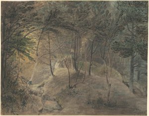 Vista desde la casa de manantial en Echo de William Russell Birch