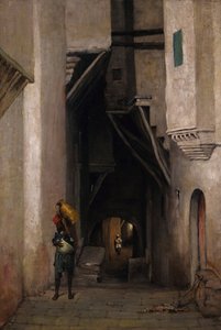 Portador de agua argelino, después de 1874 de William Sartain