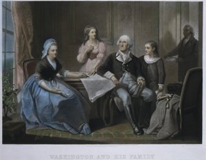 Washington y su familia