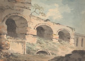 Ruina con tres arcos de William Sawrey Gilpin