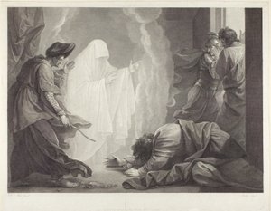 Saúl y la bruja de Endor de William Sharp