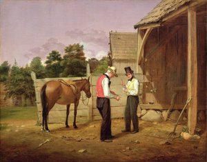 Negociando por un caballo, 1835