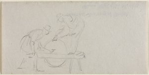 Afilando el hacha de William Sidney Mount