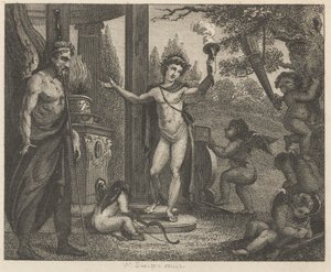 Cupido, Himeneo y Pluto de William Skelton