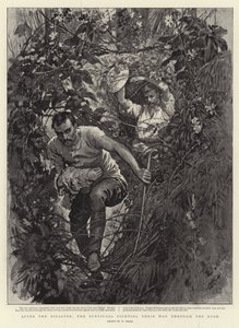 Después del desastre, los sobrevivientes abriéndose camino a través del bosque de William Small