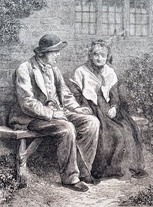 Una pareja de ancianos de William Small