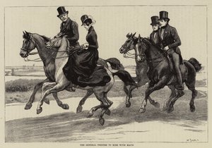 Ilustración para Thirlby Hall, por W E Norris de William Small