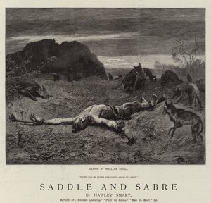 Silla de montar y sable de William Small