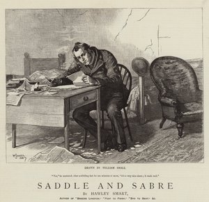 Silla de montar y sable