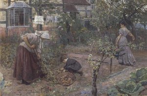 El jardín de la cocina de William Small