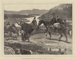 Las Tierras Altas Occidentales, Connemara, yendo al mercado