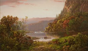 En el río Valley, Virginia de William Sonntag