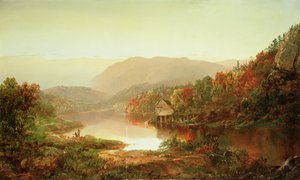 Escena cerca de Grafton, Virginia Occidental, 1864 de William Sonntag