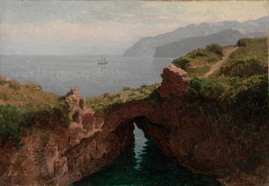 Arco Natural, Capri, 1856 de William Stanley Haseltine