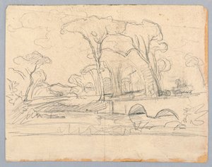 Estudio de Paisaje de William Stanley Haseltine