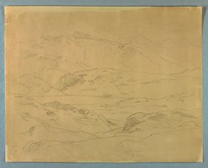 Estudio de paisaje de William Stanley Haseltine