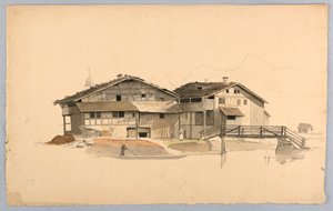 Estudio de paisaje, Suiza