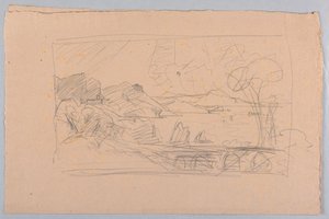 Estudio de paisaje marino de William Stanley Haseltine
