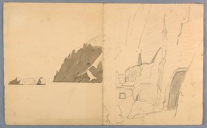Estudio de paisaje marino de William Stanley Haseltine