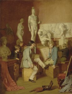 Interior de una academia: Los críticos de William Stewart