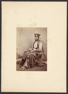 [Sentado en la silla, o Tau-ankia, Hijo del Lobo Solitario] de William Stinson Soule