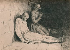 Cristiano y Esperanzado en la mazmorra, c1916 de William Strang