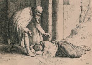 La Misericordia se desmaya ante la puerta de William Strang