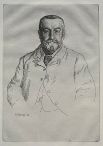 Retrato de H. Cock de William Strang