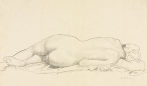 Desnudo reclinado de William Strang