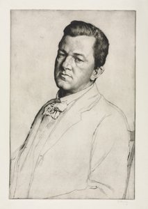 Sir Charles Holroyd, 1909 de William Strang