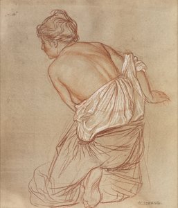 Estudio para un grabado: Música de William Strang