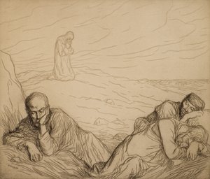 La agonía en el jardín de William Strang
