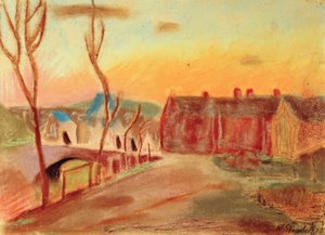 Calle Dorfweg en Rosa de William Straube