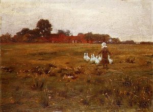 La Niña de los Gansos