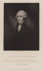 William Windham, político whig inglés