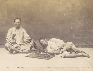 Fumador de opio, 1867 de William Thomas Saunders