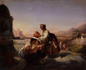 Escena italiana de William Tolman Carlton