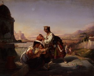 Escena italiana de William Tolman Carlton