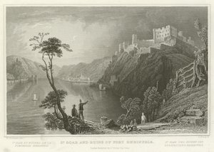 San Goar y ruinas del Fuerte Rheinfels