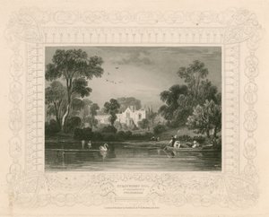 Strawberry Hill, Twickenham, Londres; Lord Waldegrave de William Tombleson