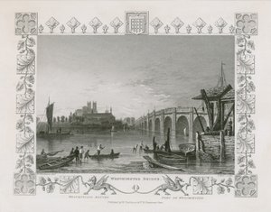 Puente de Westminster de William Tombleson