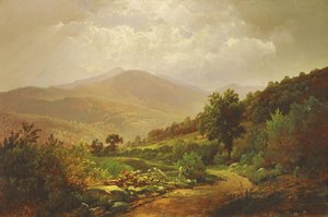 Valle Bouquet en los Adirondacks de William Trost Richards